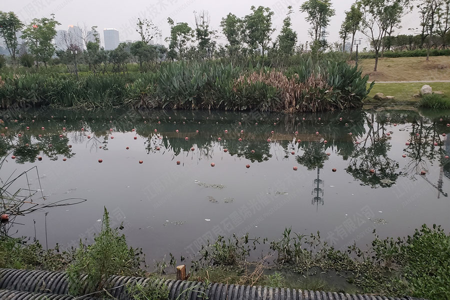 自然河道消除黑臭-安徽省铜陵市秀水河翠湖二路段